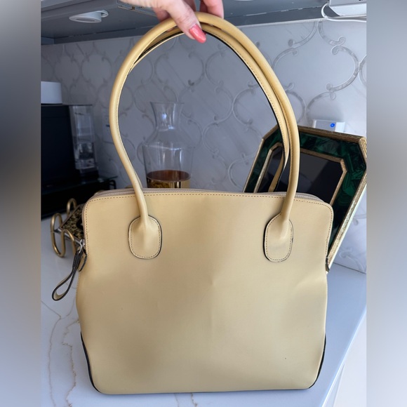 Vintage Handbags - Vintage yellow purse